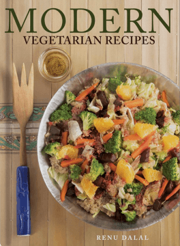 Modern Vegetarian recipes book
