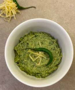 Raw Mango Thecha | Spicy Maharashtrian Chutney | Raw Mango Recipes | Instant Pickle Style Condiment | Summer Side Dish | Tangy & Spicy Thecha | Homemade Chutney Recipe — recipe by Renu Dalal