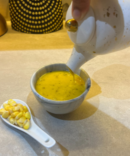 Plain Sweet Corn Soup | Simple Sweet Corn Soup | Classic Corn Soup | Easy Homemade Corn Soup — recipe by Renu Dalal
