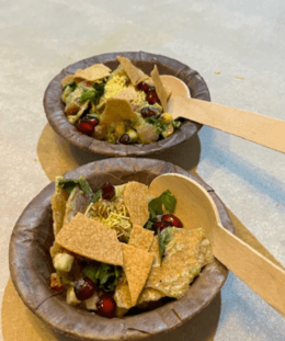 Khakra Chaat | Instant Khakra Snack | Quick Khakra Chaat Recipe | Crispy Gujarati Khakra Chaat — recipe by Renu Dalal