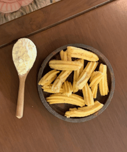 Homemade Gathiya | Gujarati Gathiya Snack | Besan Gathiya Recipe | Traditional Indian Snack — recipe by Renu Dalal