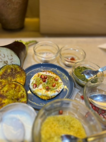 Baingan Kachri | Crispy Baingan Fry | Spiced Brinjal Snack | Traditional Indian Side Dish — recipe by Renu Dalal