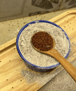 Homemade Ragi Flour | Finger Millet Flour | Healthy Millet Flour | Nutritious Indian Flour — recipe by Renu Dalal