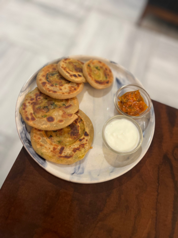 Twisted Aloo Paratha | Stuffed Potato Paratha | Crispy Aloo Paratha | Indian Breakfast Recipe — recipe by Renu Dalal