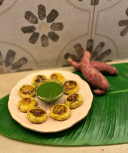 Sweet Potato Pattice | Sweet Potato Cutlet | Sweet Potato Snack | Vegetable Patties — recipe by Renu Dalal