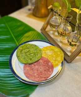 Homemade Colourful Tortillas | Beetroot Carrot Spinach Tortillas | Homemade Vegetable Tortillas | Natural Colour Tortillas — recipe by Renu Dalal